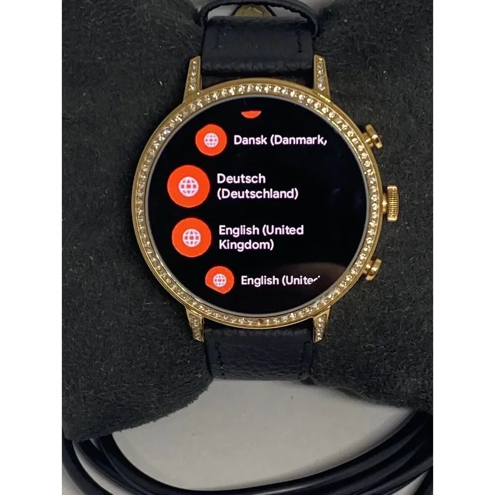 Fossil Gen 4 Authentic Digital Dial Smart Watch Custom Band FTW6011 AB523